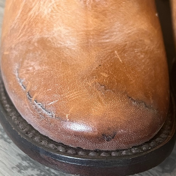 FREEBIRD By Steven Shine Ankle Brown Leather Boots size 6 - Picture 11 of 16